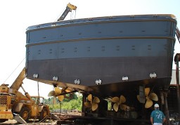 Ship Under Construction - Tour Boats